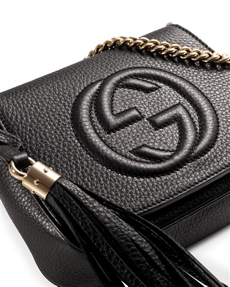 gucci black bag chain|Gucci clutch bag with chain.